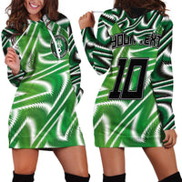 Custom Nigeria Football Hoodie Dress Sporty Super Eagles