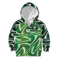 Custom Nigeria Football Kid Hoodie Sporty Super Eagles