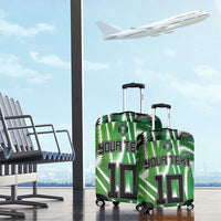 Custom Nigeria Football Luggage Cover Sporty Super Eagles