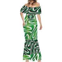Custom Nigeria Football Mermaid Dress Sporty Super Eagles