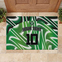 Custom Nigeria Football Rubber Doormat Sporty Super Eagles
