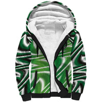Custom Nigeria Football Sherpa Hoodie Sporty Super Eagles