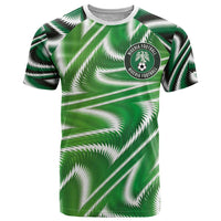 Custom Nigeria Football T Shirt Sporty Super Eagles