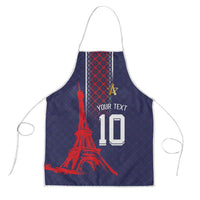 Custom Midnight Navy Football Apron Paris Architectural Heritage Style - Wonder Print Shop