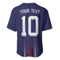 Custom Midnight Navy Football Baseball Jersey Paris Architectural Heritage Style - Wonder Print Shop