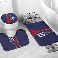 Custom Midnight Navy Football Bathroom Set Paris Architectural Heritage Style - Wonder Print Shop