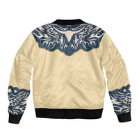 Vintage Western Yoke Shirt Ornament Style Bomber Jacket - Wonder Print Shop