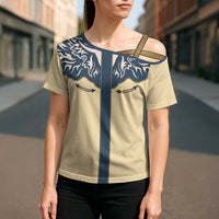 Vintage Western Yoke Shirt Ornament Style Cross Shoulder Shirt - Wonder Print Shop