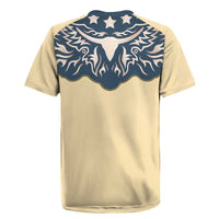 Vintage Western Yoke Shirt Ornament Style Rugby Jersey - Wonder Print Shop