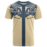 Vintage Western Yoke Shirt Ornament Style T Shirt - Wonder Print Shop
