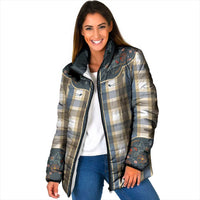 Vintage Western Flowers Yoke Shirt Style Padded Jacket Gingham - Wonder Print Shop
