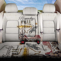 Texas Heritage Vintage Style Back Car Seat Cover Howdy Y’all and Lone Star State - Wonder Print Shop