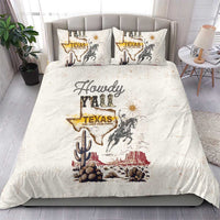 Texas Heritage Vintage Style Bedding Set Howdy Y’all and Lone Star State - Wonder Print Shop