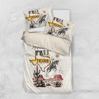 Texas Heritage Vintage Style Bedding Set Howdy Y’all and Lone Star State - Wonder Print Shop