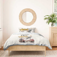 Texas Heritage Vintage Style Bedding Set Howdy Y’all and Lone Star State - Wonder Print Shop