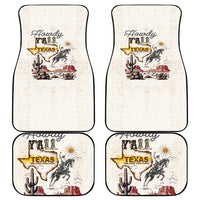 Texas Heritage Vintage Style Car Mats Howdy Y’all and Lone Star State - Wonder Print Shop
