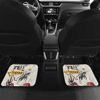 Texas Heritage Vintage Style Car Mats Howdy Y’all and Lone Star State - Wonder Print Shop