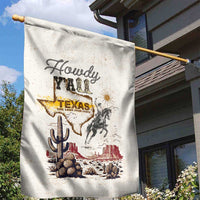 Texas Heritage Vintage Style Garden Flag Howdy Y’all and Lone Star State - Wonder Print Shop
