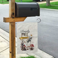 Texas Heritage Vintage Style Garden Flag Howdy Y’all and Lone Star State - Wonder Print Shop