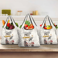 Texas Heritage Vintage Style Grocery Bag Howdy Y’all and Lone Star State - Wonder Print Shop
