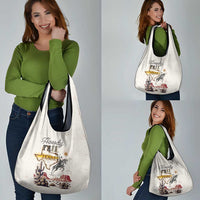 Texas Heritage Vintage Style Grocery Bag Howdy Y’all and Lone Star State - Wonder Print Shop