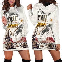 Texas Heritage Vintage Style Hoodie Dress Howdy Y’all and Lone Star State - Wonder Print Shop