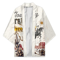 Texas Heritage Vintage Style Kimono Howdy Y’all and Lone Star State - Wonder Print Shop