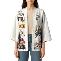 Texas Heritage Vintage Style Kimono Howdy Y’all and Lone Star State - Wonder Print Shop
