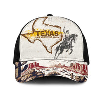 Texas Heritage Vintage Style Mesh Trucker Cap Howdy Y’all and Lone Star State - Wonder Print Shop