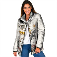 Texas Heritage Vintage Style Padded Jacket Howdy Y’all and Lone Star State - Wonder Print Shop