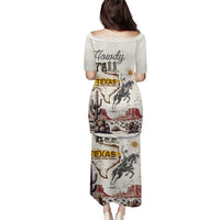 Texas Heritage Vintage Style Puletasi Howdy Y’all and Lone Star State - Wonder Print Shop