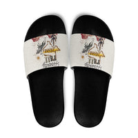 Texas Heritage Vintage Style Slide Sandals Howdy Y’all and Lone Star State - Wonder Print Shop