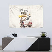 Texas Heritage Vintage Style Tapestry Howdy Y’all and Lone Star State - Wonder Print Shop