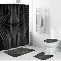 Hawaiian Kakau Art Tattoos Aquaman Style Bathroom Set Special Edition - Wonder Print Shop