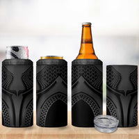 Hawaiian Kakau Art Tattoos Aquaman Style 4 in 1 Can Cooler Tumbler Special Edition - Wonder Print Shop