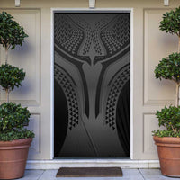 Hawaiian Kakau Art Tattoos Aquaman Style Door Cover Special Edition - Wonder Print Shop