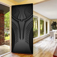 Hawaiian Kakau Art Tattoos Aquaman Style Door Cover Special Edition - Wonder Print Shop