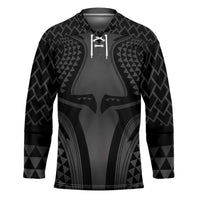 Hawaiian Kakau Art Tattoos Aquaman Style Hockey Jersey Special Edition - Wonder Print Shop