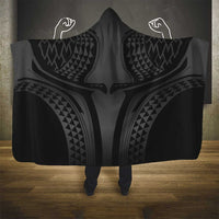 Hawaiian Kakau Art Tattoos Aquaman Style Hooded Blanket Special Edition - Wonder Print Shop