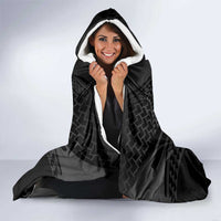 Hawaiian Kakau Art Tattoos Aquaman Style Hooded Blanket Special Edition - Wonder Print Shop