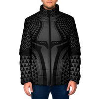 Hawaiian Kakau Art Tattoos Aquaman Style Padded Jacket Special Edition - Wonder Print Shop