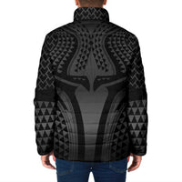 Hawaiian Kakau Art Tattoos Aquaman Style Padded Jacket Special Edition - Wonder Print Shop