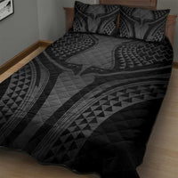 Hawaiian Kakau Art Tattoos Aquaman Style Quilt Bed Set Special Edition - Wonder Print Shop
