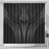 Hawaiian Kakau Art Tattoos Aquaman Style Shower Curtain Special Edition - Wonder Print Shop