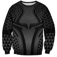 Hawaiian Kakau Art Tattoos Aquaman Style Sweatshirt Special Edition - Wonder Print Shop