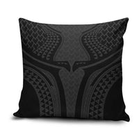 Hawaiian Kakau Art Tattoos Aquaman Style Pillow Cover Black Version - Wonder Print Shop