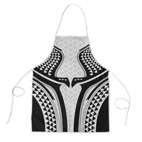 Hawaiian Kakau Art Tattoos Aquaman Style Apron White Version - Wonder Print Shop