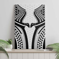 Hawaiian Kakau Art Tattoos Aquaman Style Canvas Wall Art White Version - Wonder Print Shop