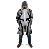 Hawaiian Kakau Art Tattoos Aquaman Style Cloak White Version - Wonder Print Shop