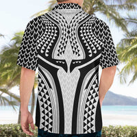 Hawaiian Kakau Art Tattoos Aquaman Style Hawaiian Shirt White Version - Wonder Print Shop